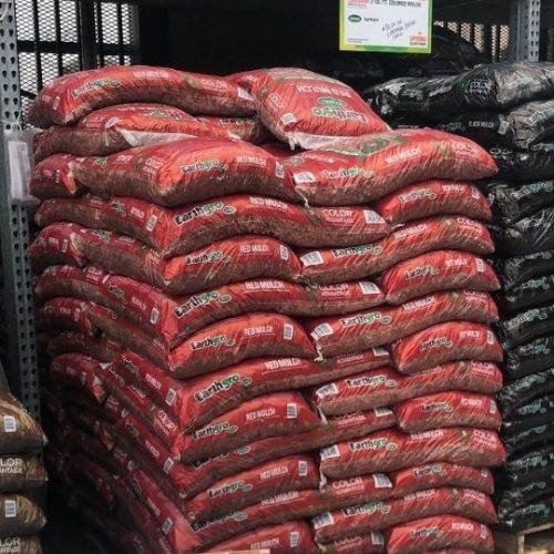 home depot bagged mulch