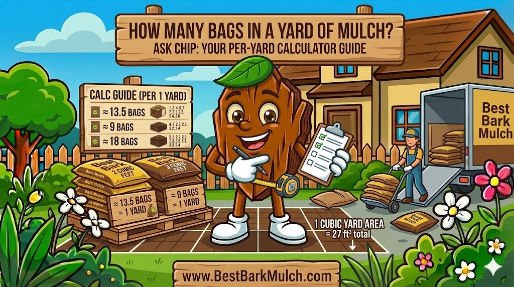 How Many Bags Are in a Yard of Mulch? Conversion Table by Bag Size