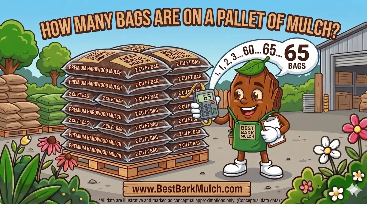 How Many Bags Are on a Pallet of Mulch? (Common Counts + Ranges)